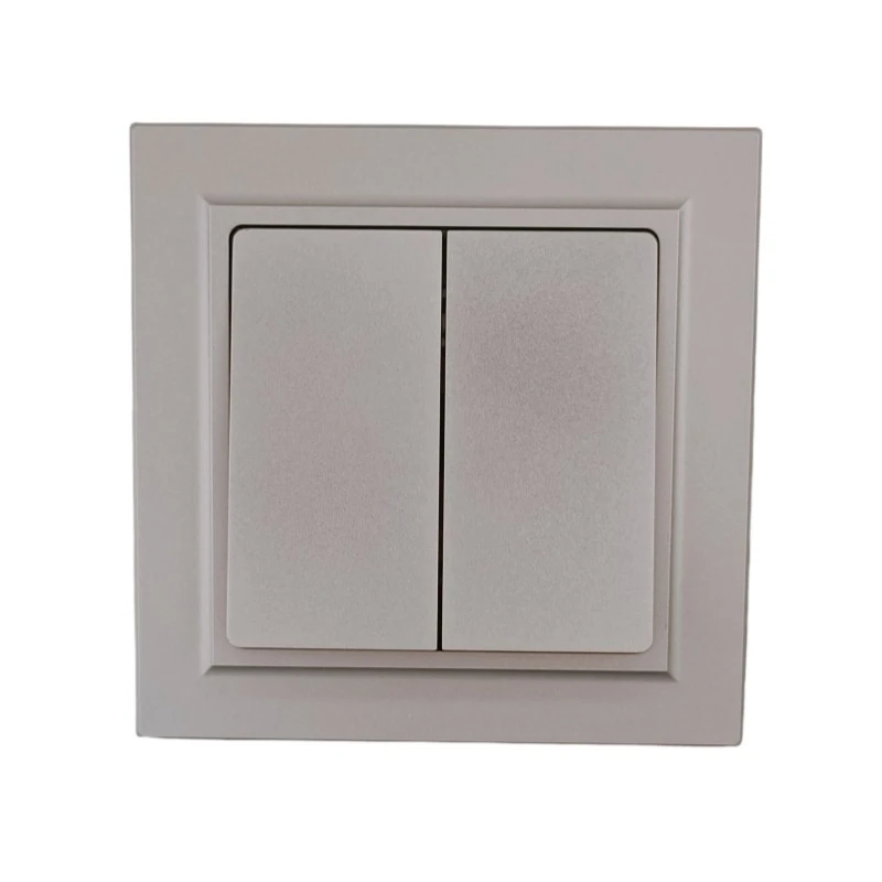 Skin Sensation 2 Gang Wall Switch 10A suppliers
